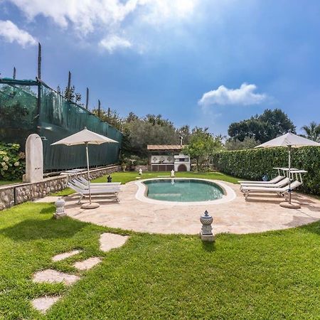Villa Mimosa Rustic Elegance Views & Pool Massa Lubrense Exterior foto