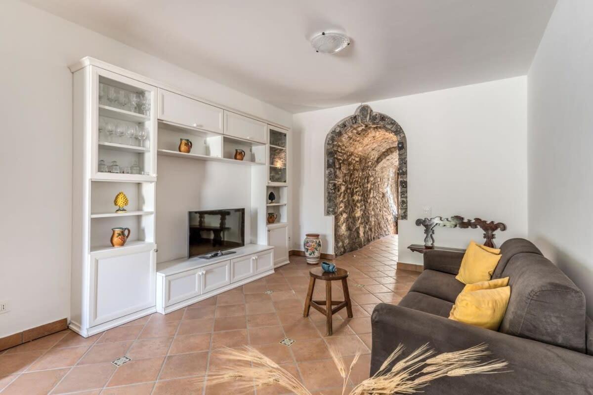 Villa Mimosa Rustic Elegance Views & Pool Massa Lubrense Exterior foto