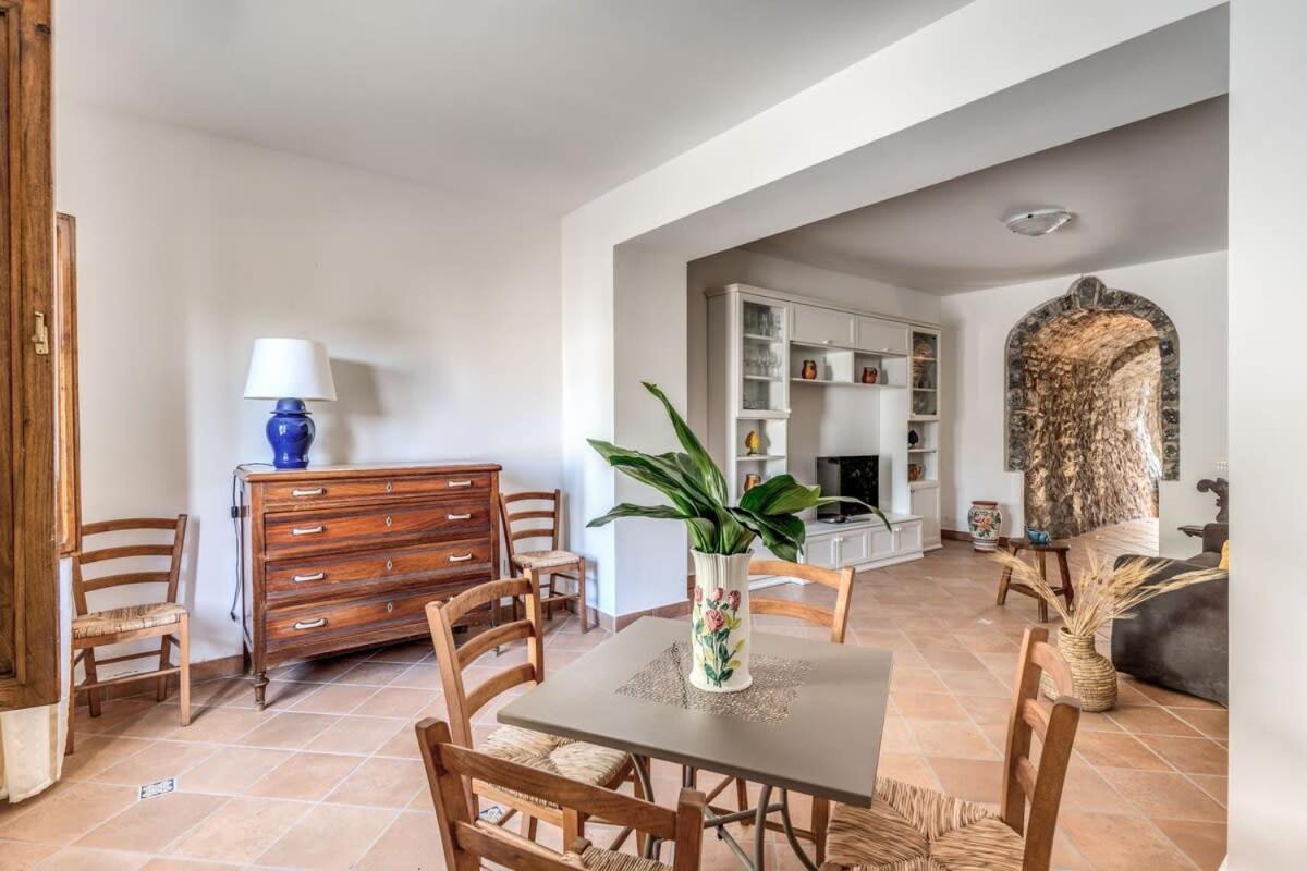 Villa Mimosa Rustic Elegance Views & Pool Massa Lubrense Exterior foto