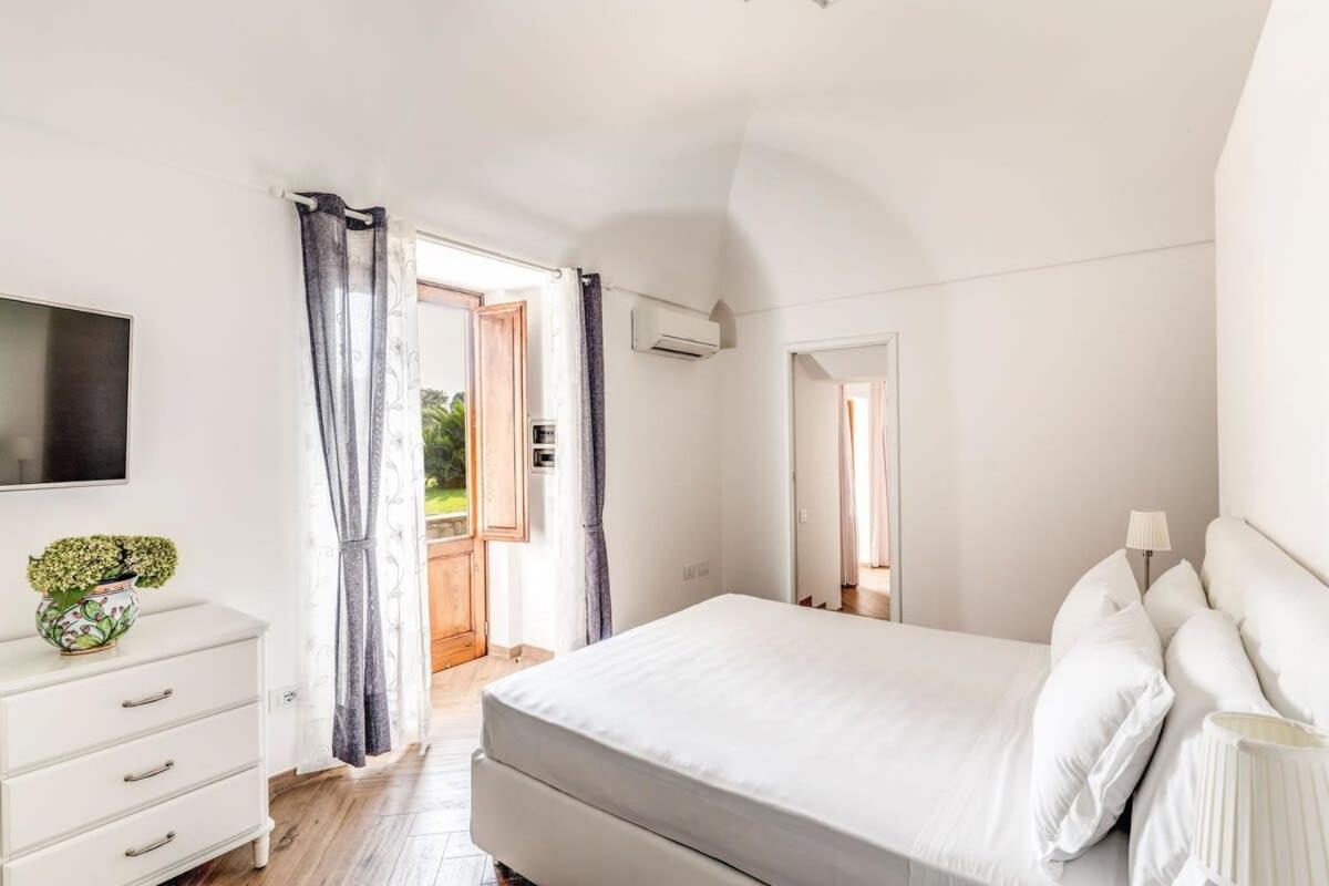 Villa Mimosa Rustic Elegance Views & Pool Massa Lubrense Exterior foto