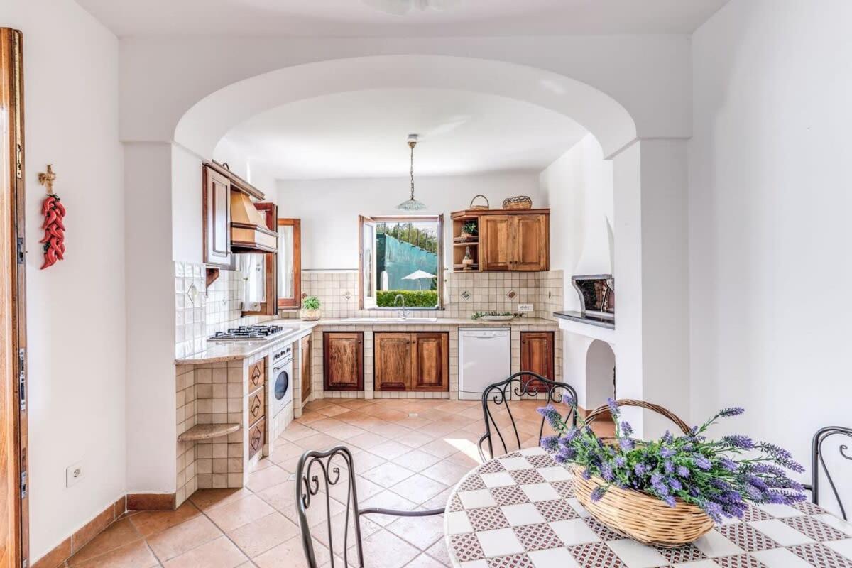 Villa Mimosa Rustic Elegance Views & Pool Massa Lubrense Exterior foto