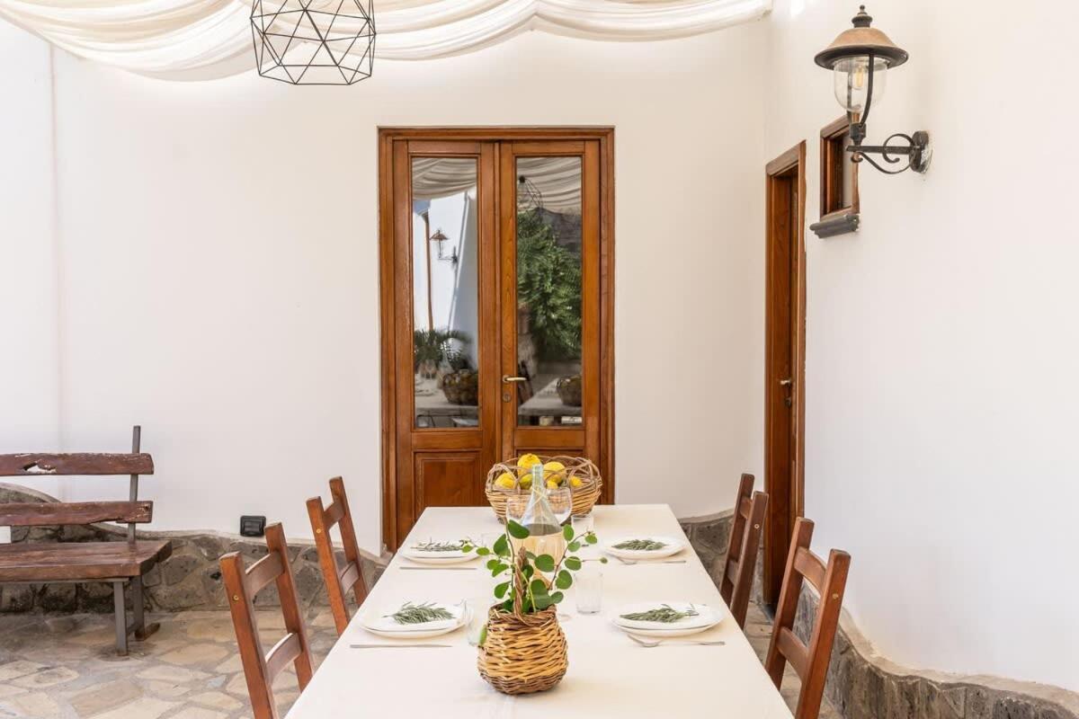 Villa Mimosa Rustic Elegance Views & Pool Massa Lubrense Exterior foto