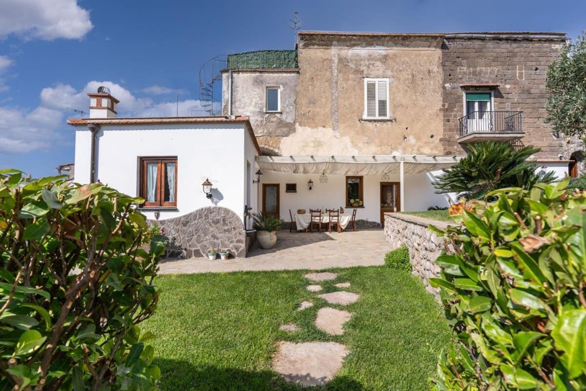 Villa Mimosa Rustic Elegance Views & Pool Massa Lubrense Exterior foto
