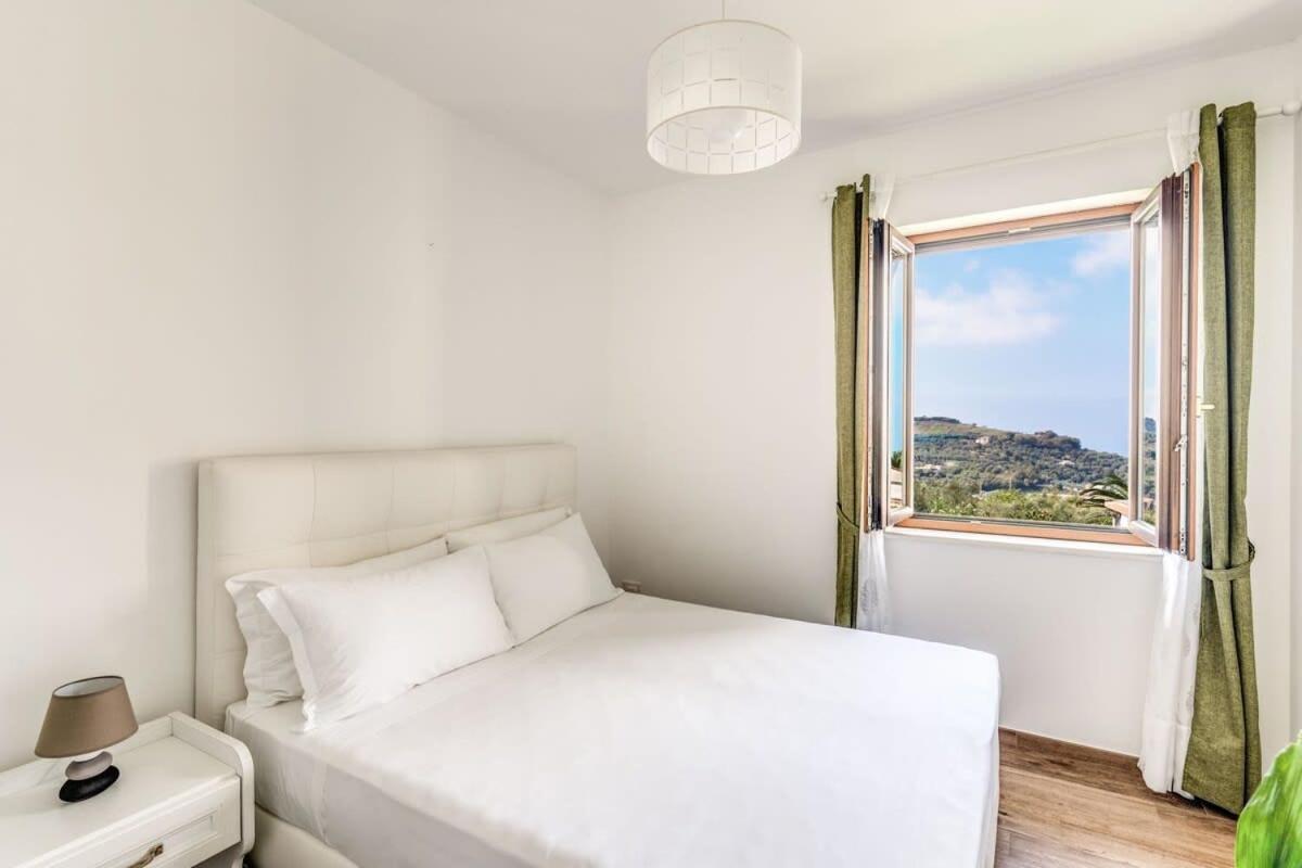 Villa Mimosa Rustic Elegance Views & Pool Massa Lubrense Exterior foto
